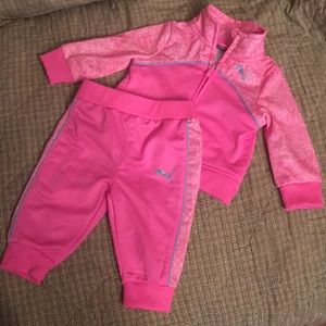 Baby Girls Puma Jumpsuit SZ 0-3m